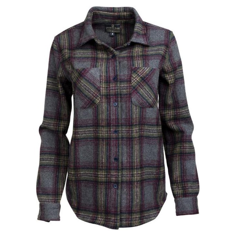 United By Blue Heavy Flannel with Elbow Patches XS